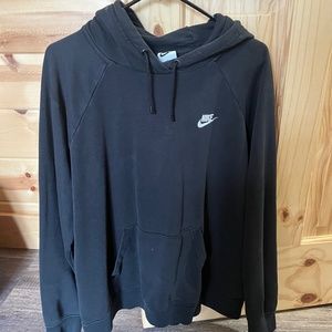 Nike Woman’s Black Hooded Sweatshirt